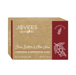 Jovees Shea butter & Aloe Vera Hydrating & Refreshing Soap