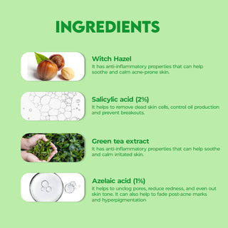 Jovees 2% Salicylic Acid Acne Control Serum With 1% Azelaic Acid