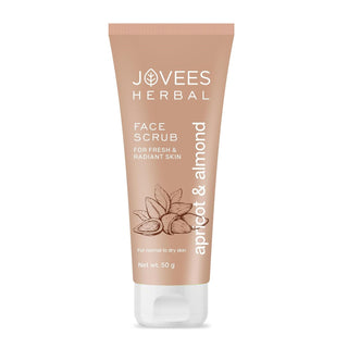 Jovees Apricot & Almond Face Scrub Infused With Wheatgerm Oil