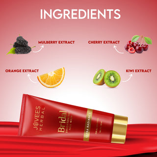 Jovees Bridal Brightening Face Wash | Ultra Radiance | Hydrating