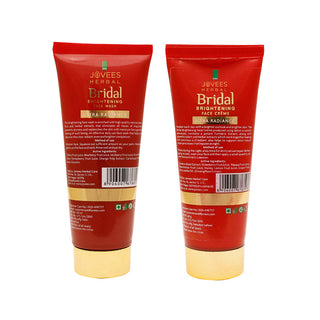 Jovees Bridal Brightening Face Wash And Bridal Face Creme Combo For Radiance And Natural Glow