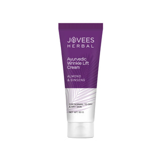 Jovees Ayurvedic Wrinkle Lift Face Cream With Almond & Ginseng | Anti-Wrinkle
