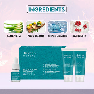 Glycolic Acid & Niacinamide Whitening Mini Facial Kit