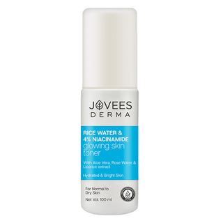 Jovees Derma Rice Water & 4% Niacinamide Glowing Skin Toner-100 ml