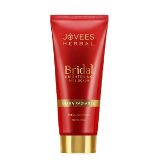 Jovees Bridal Brightening Face Scrub | Turmeric & Pearl Millet Flour