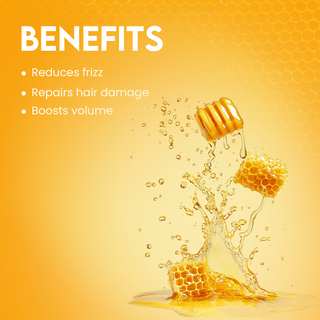 Jovees Honey & Apple Conditioning Shampoo | Dry & Rough Hair