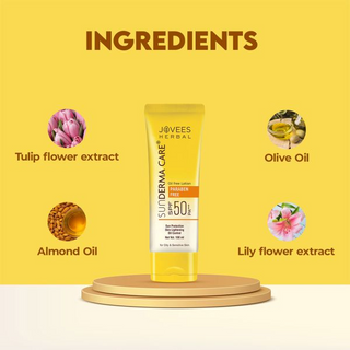 Jovees Sun Derma Care Lotion SPF 50 PA+++ Broad Spectrum | Quick Absorption