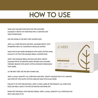 Jovees Mini Gold Facial Kit 75gm