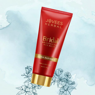 Jovees Bridal Brightening Face Scrub | Turmeric & Pearl Millet Flour