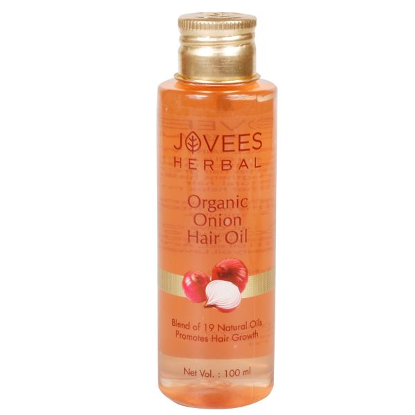 Jovees Organic Onion Hair Oil Blend of 19 Natural Oils Jovees Herbal