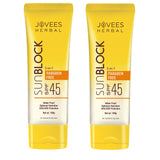 Sun Block SPF 45 | UVA/UVB Protection | Sunscreen For Men & Women