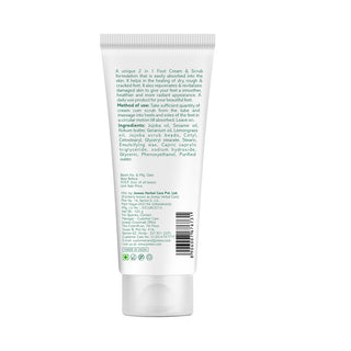Jovees Foot Care Cream & Scrub | 2-in-1 Formula  | Hydrates & Heals