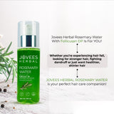 Jovees Rosemary Water Hair Growth Spray | Reduces Hair Fall | Lightweight & Non-Sticky | For Men & Women