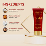 Bridal Brightening Face Scrub | Turmeric & Pearl Millet Flour