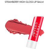 Jovees Strawberry High Gloss Lip Balm With Vitamin E For Soft Lips