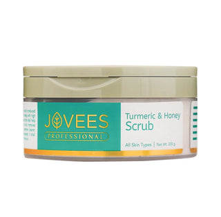 Jovees Turmeric & Honey Scrub With Vitamin E For All Skin Types