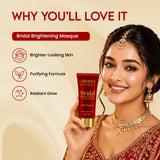 Bridal Brightening Face Masque For Radiant Glow