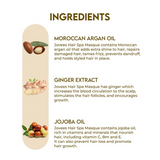 Jovees Argan Oil Hair Spa Masque With Moroccan Argan Oil And Jojoba Oil | Gives Shiny And Smooth Hair For All Hair Types