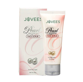 Pearl Whitening Face Scrub For All Skin Types | Gently Remove Dead Skin | Improves Skin Texture & Discolouration