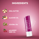 Jovees Berry Lip Balm With Hyaluronic Acid | Rejuvenates Dry Lips