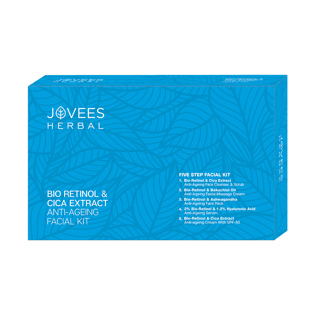 Bio Retinol & Cica Extract Anti Ageing Facial  Kit