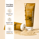 Glow Face Pack for Tan Removal & Brightening | Clay Face Mask to Clean Pores, Remove Blackheads & Dark Spots