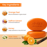 Brightening, Exfoliating & De-Tan Soap with Orange Peel & Honey | For All Skin Type
