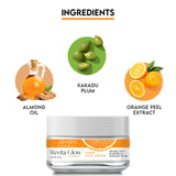 Jovees Revita Glow Vitamin C Cream Infused With Almond & Kakadu Plum