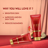 Jovees Bridal Brightening Face Wash And Bridal Face Creme Combo For Radiance And Natural Glow