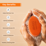 Brightening, Exfoliating & De-Tan Soap with Orange Peel & Honey | For All Skin Type