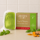 Anti-Acne & Pimple Soap with Basil & Turmeric | For All Skin Type