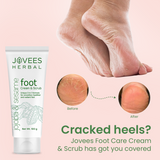 2-in-1 Foot Care Cream & Scrub for Cracked Heal