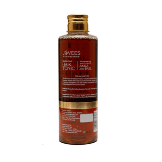 Jovees Revitalising Amla & Bael Hair Tonic | Long, Strong & Thick Hair