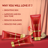 Jovees Bridal Brightening Face Wash, Bridal Face Masque And Bridal Face Creme Combo For Radiance And Natural Glow