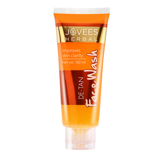 Jovees De-Tan Face Wash | Brightens And De-Tans Skin | Clarifies