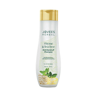 Jovees Thyme & Tea Tree Anti Dandruff Shampoo | All Hair Types