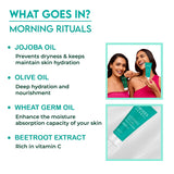 Jovees Hydration Combo Morning Ritual Moisturizer 100ml Prevent Dark Spots & Night Ritual Moisturizer 100ml Skin Renewal & Anti Aging | For All Skin Types Set Of 2
