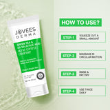Jovees Derma Green Tea & 2% Salicylic Acid Acne Control Cleanser-100 ml