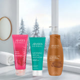 Jovees Nourish & Glow Hydration Combo – Strawberry Face Wash-120ml, Morning Ritual Moisturizer-100ml & Cocoa Butter Body Lotion-500ml