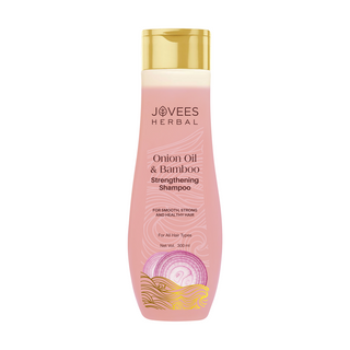 Jovees Red Onion Oil & Bamboo Strengthening Shampoo For Strong hair