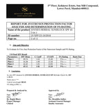 Sun Block Sunscreen SPF 45 | UVA/UVB Protection | Lightweight