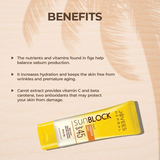 Sun Block Sunscreen SPF 45 | UVA/UVB Protection | Lightweight