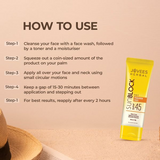 Sun Block Sunscreen SPF 45 | UVA/UVB Protection | Lightweight