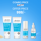 Jovees Derma Niacinamide Bright & Clear Skin Combo | Cleanser, Toner, Serum and Moisturizer