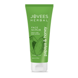 Jovees Papaya & Honey Face Scrub | With Honey & Neem | Normal to Dry Skin