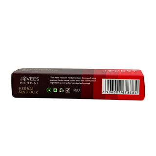 Jovees Sindoor Red | Bright, Quick Drying & Long Lasting | Smudge-Proof