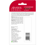 Jovees Strawberry High Gloss Lip Balm With Vitamin E For Soft Lips
